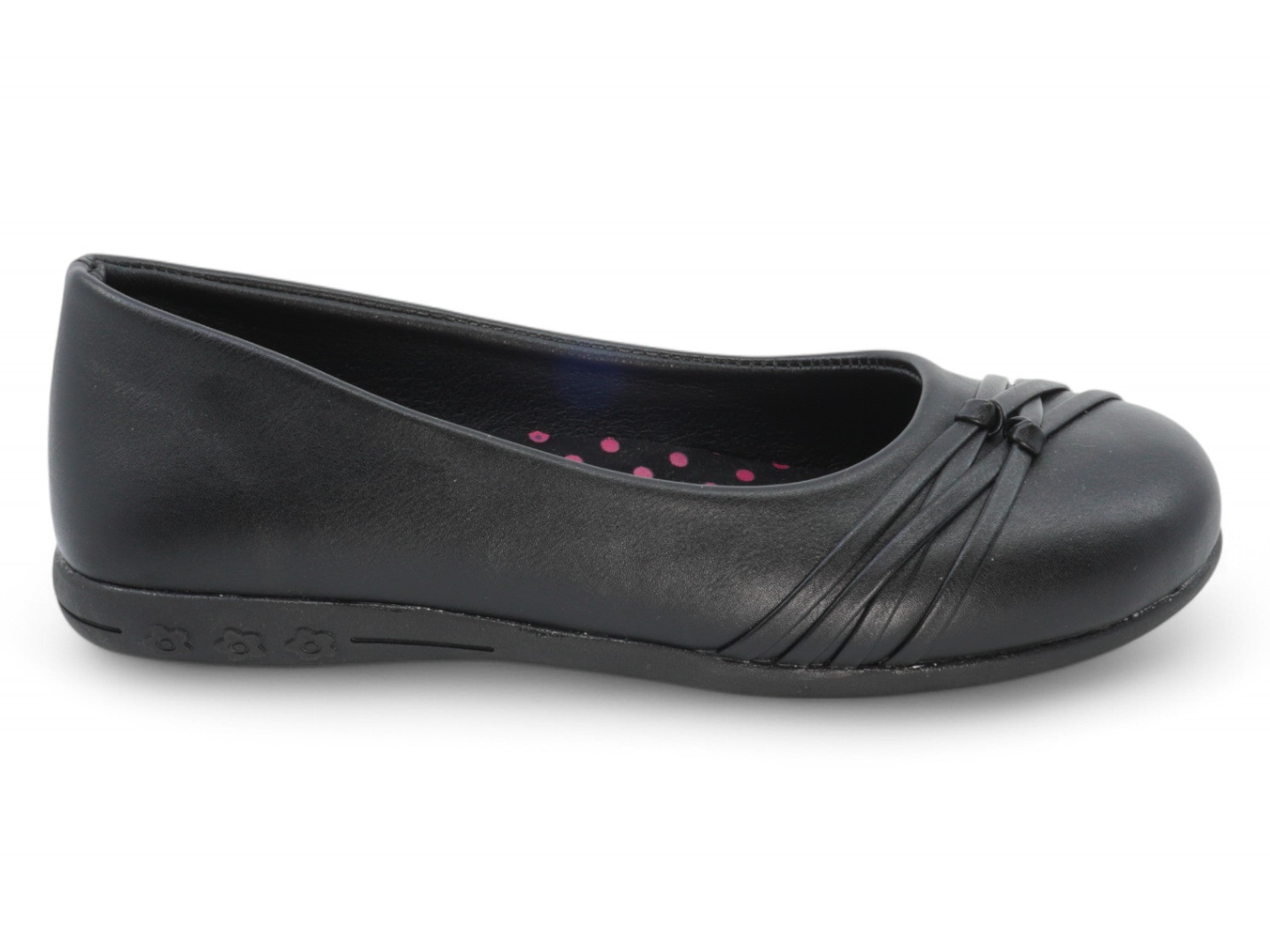 Toddler Black Addison School Shoe