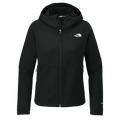 The North Face Women's TNF Black Heather Barr Lake Hooded Softshell Jacket