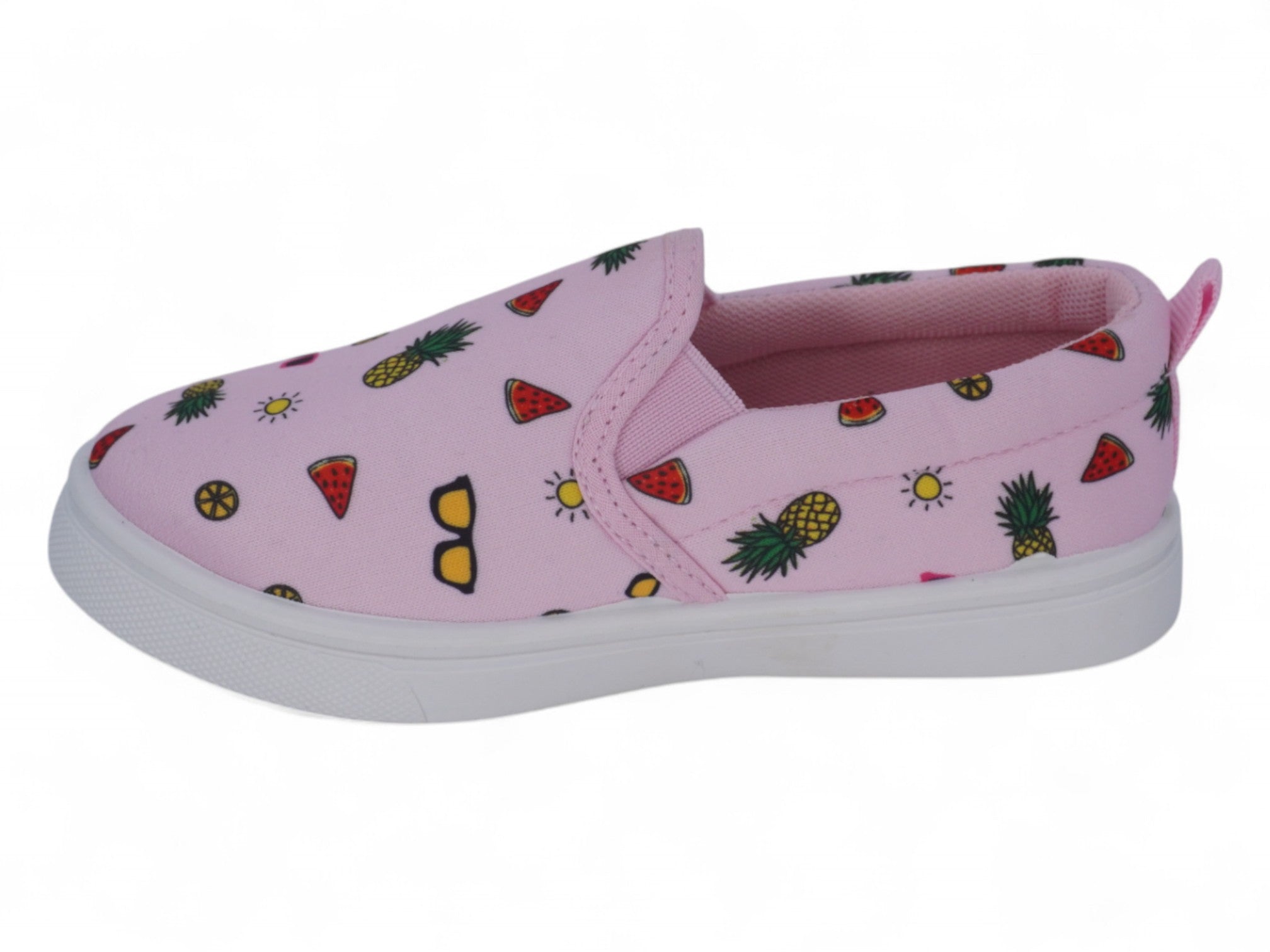 Toddler Pink Summer Print Slip On