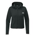 The North Face Women's Asphalt Grey Double-Knit Full-Zip Hoodie