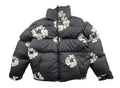 Denim Tears Cotton Wreath Puffer Jacket Black