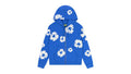 Denim Tears Cotton Wreath Zip Hoodie Blue