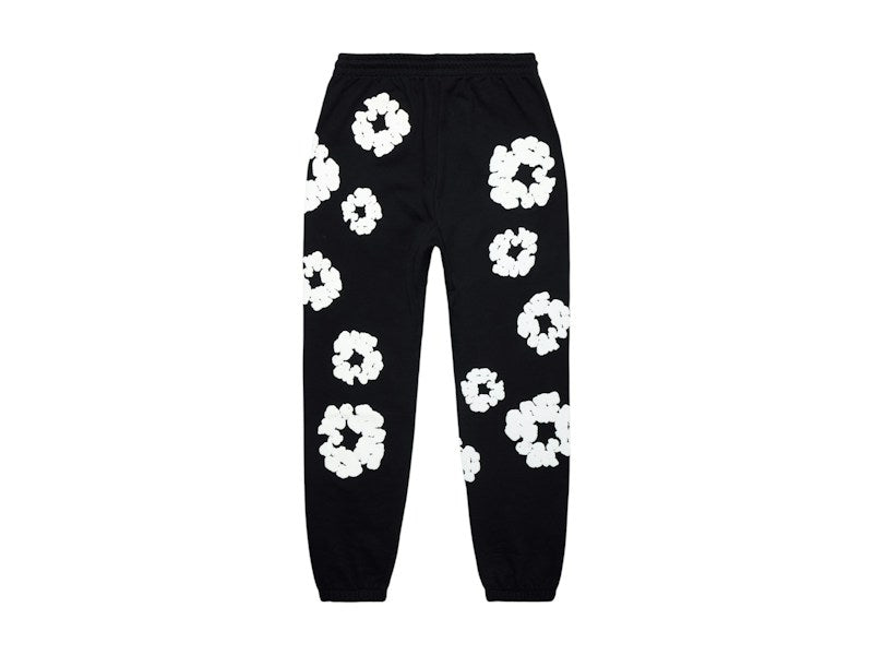 Denim Tears The Cotton Wreath Sweatpants Black