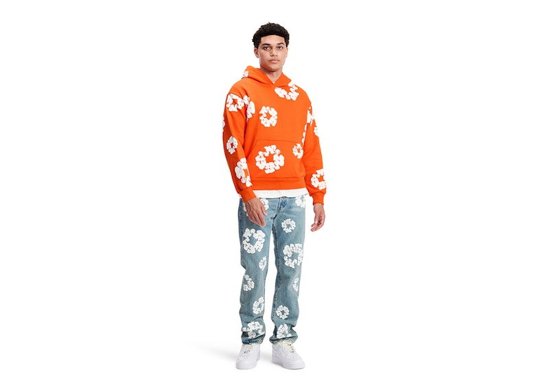 Denim Tears The Cotton Wreath Sweatshirt Orange