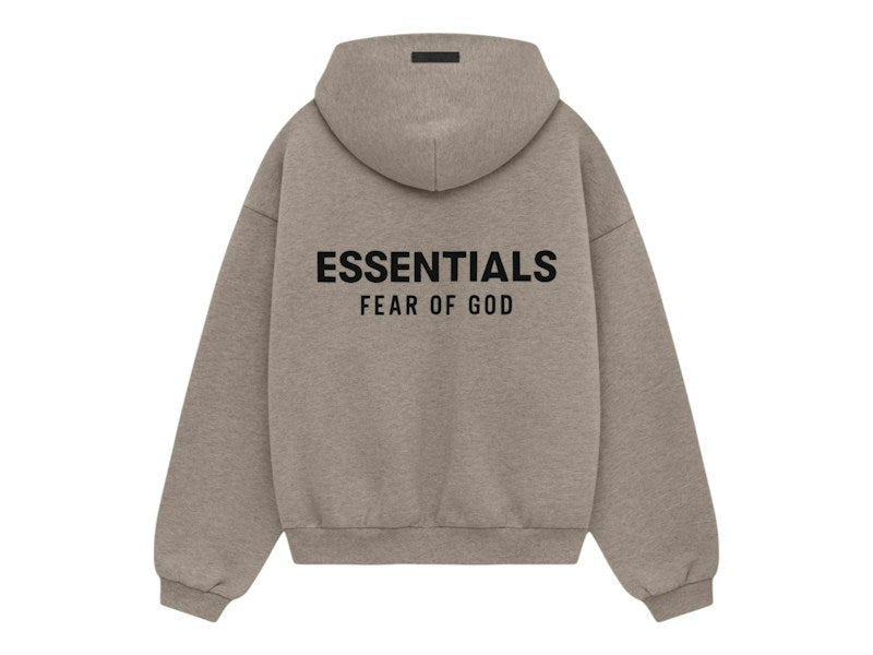 Fear of God Essentials Kids Fleece Hoodie Heather Gray