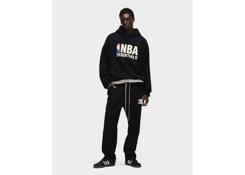Fear of God Essentials NBA Hoodie Black
