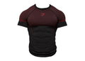 Gymshark Onyx 5.0 Seamless T-shirt Black/Carmine Red
