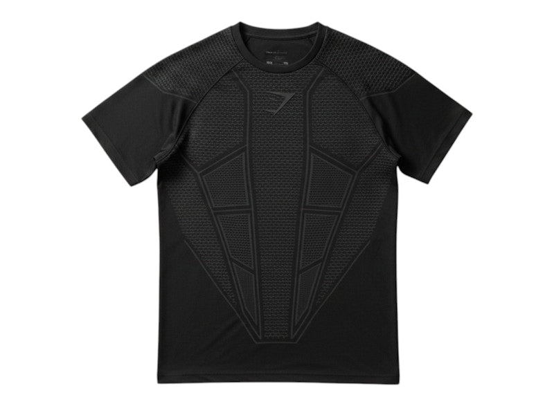 Gymshark Onyx V1 T-Shirt Black/Onyx Grey