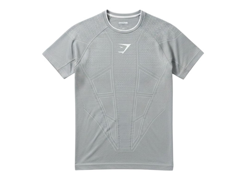 Gymshark Onyx V1 T-Shirt Smokey Grey/Light Grey/White