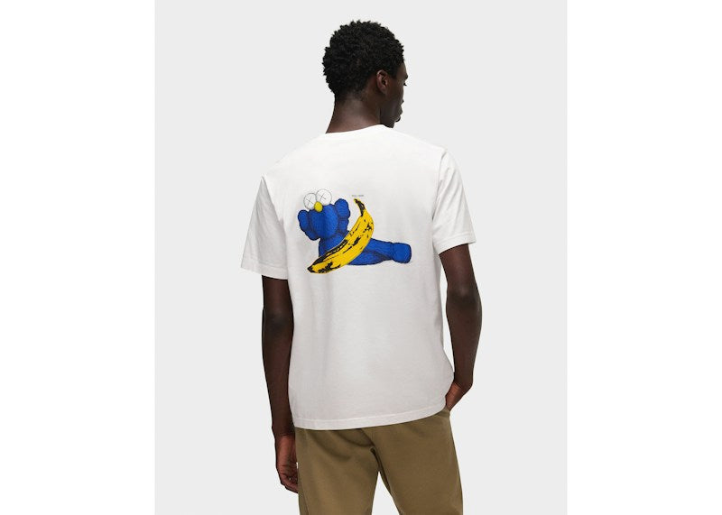 KAWS x Uniqlo Warhol UT Graphic 471321 T-shirt White