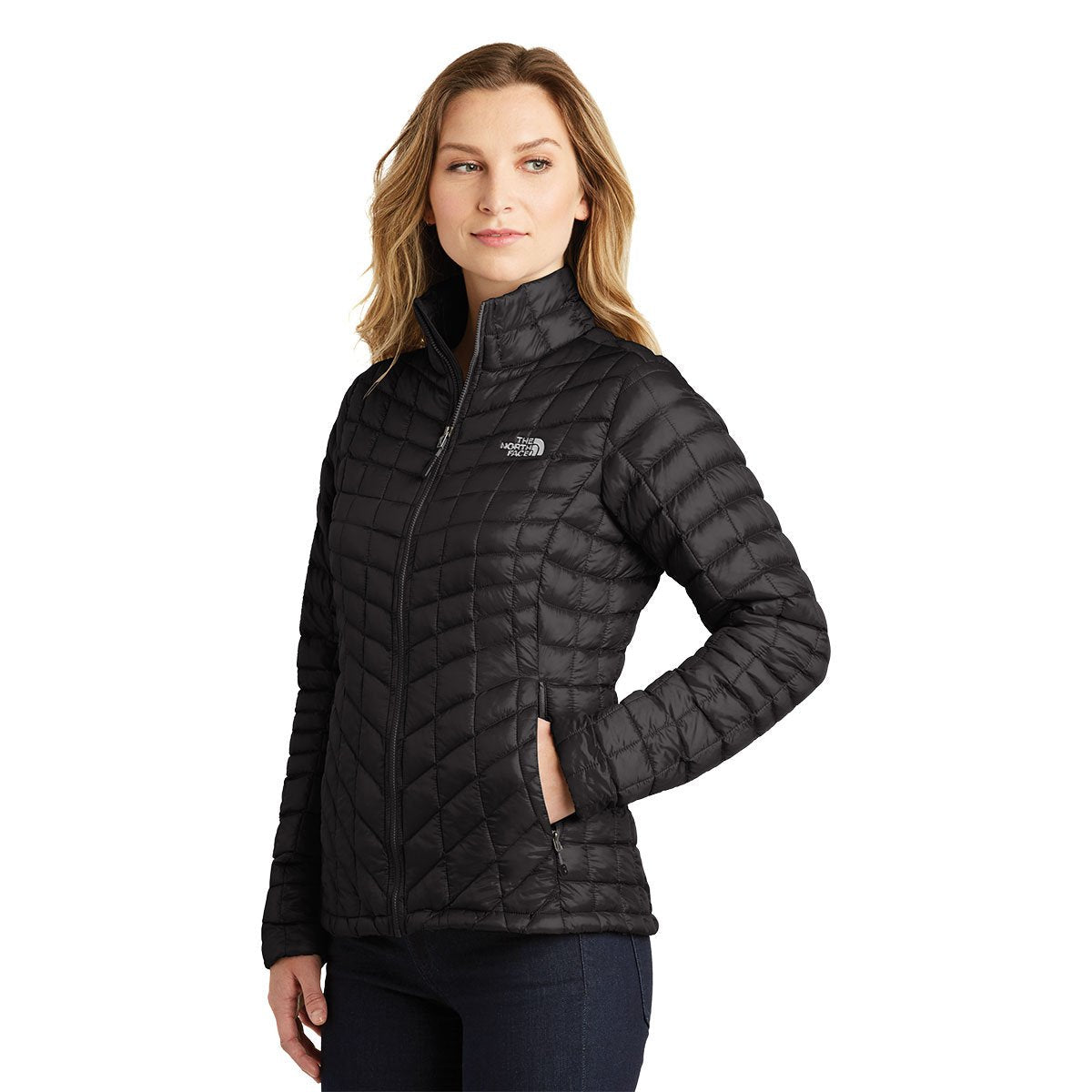 The North Face Women's TNF Matte Black ThermoBall Trekker Jacket