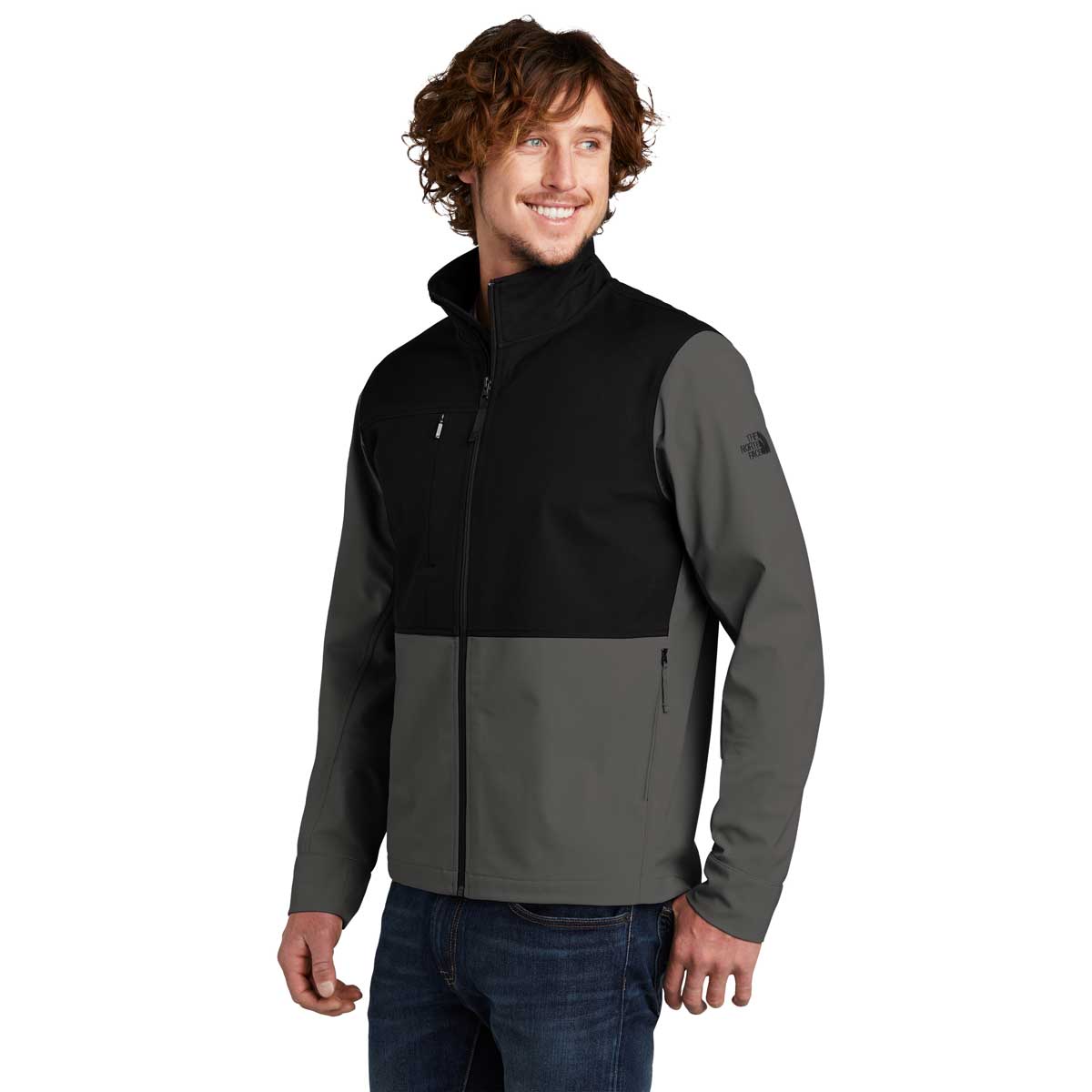 The North Face Men's Asphalt Grey Castle Rock Softshell Jacket