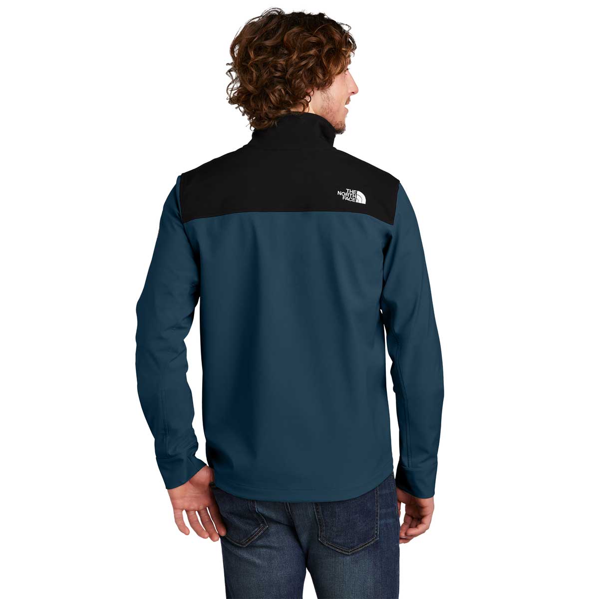 The North Face Men's Blue Wing Castle Rock Softshell Jacket