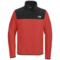 The North Face Men's Rage Red/TNF Black Glacier 1/4-Zip Fleece