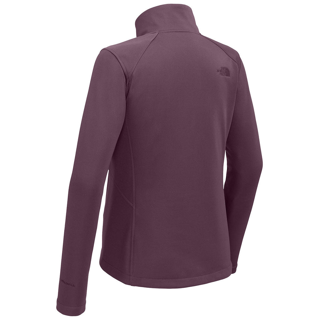 The North Face Women's TNF Blackberry Wine Chest Logo Ridgewall Softshell Jacket