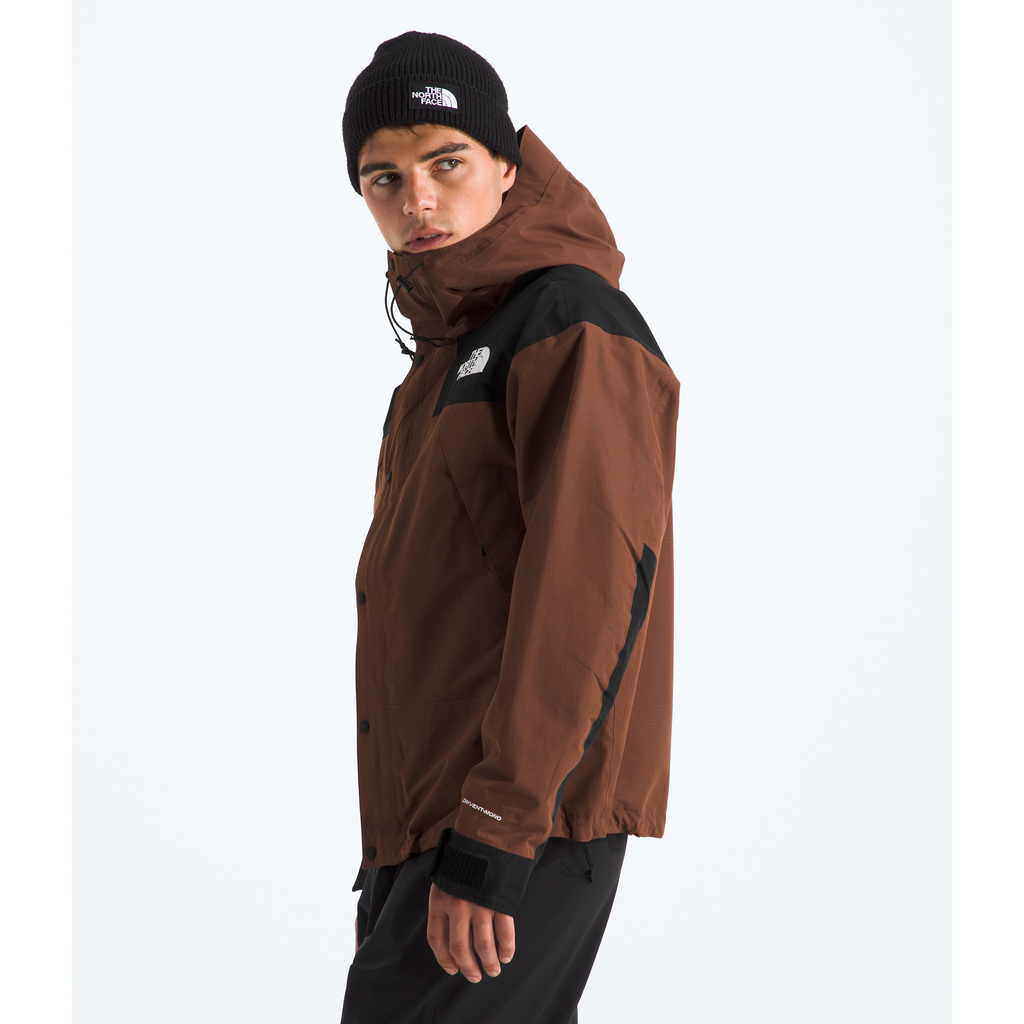 The North Face Men's DryVent Mono Mountain Jacket in Ember Soil/TNF Black