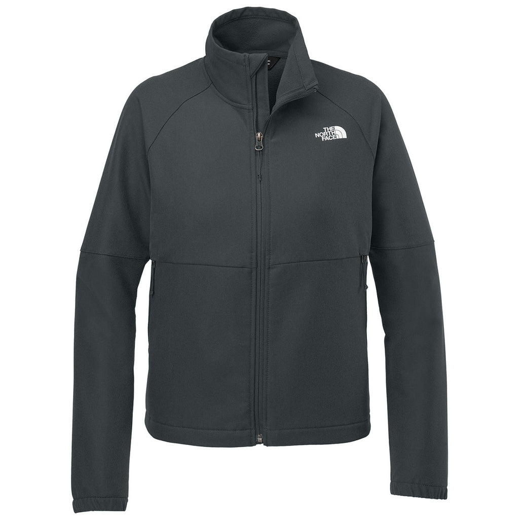 The North Face Women's Asphalt Grey Dark Heather Barr Lake Softshell Jacket