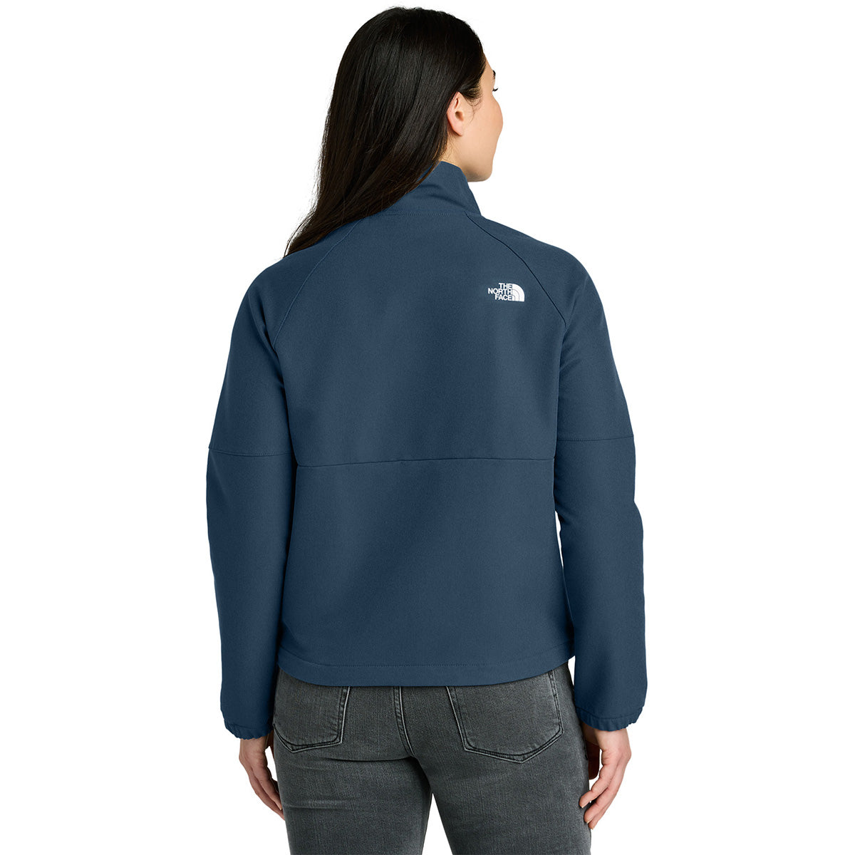 The North Face Women's Shady Blue Dark Heather Barr Lake Softshell Jacket