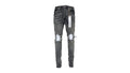 Purple Brand Grey Dirty Blowout Jean Black