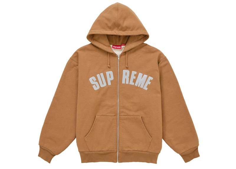 Supreme Arc Thermal Lined Zip Up Hooded Sweatshirt (FW26)