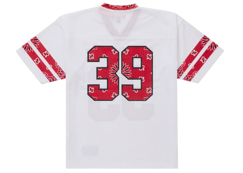 Supreme Bandana Football Jersey White