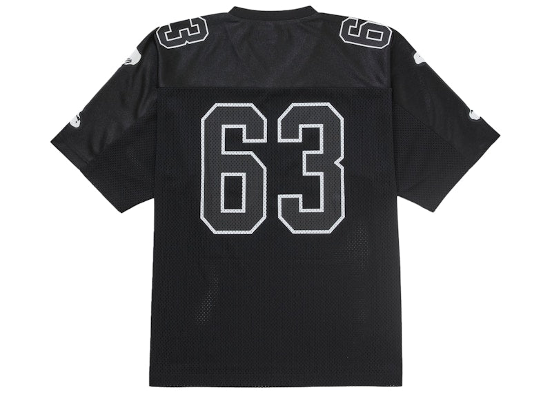 Supreme Bones Football Jersey Black