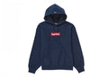 Supreme Box Logo Hooded Sweatshirt Sweatshirt (FW24) Navy