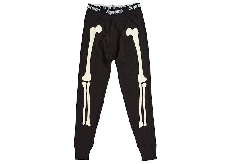 Supreme Hanes Bones Thermal Pant FW25 (1 Pack) Black