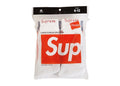 Supreme Hanes Crew Socks (4 Pack) White