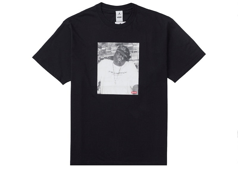 Supreme Jordan Biggie S/S Top Black