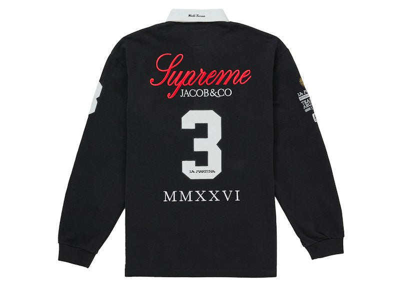 Supreme La Martina Rugby Black