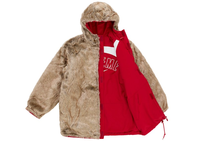 Supreme Nike Faux Fur Reversible Parka