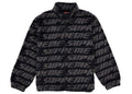 Supreme Repeat Jacquard Fleece Jacket Black