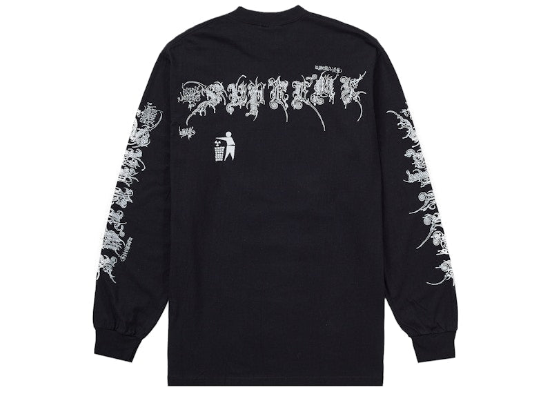 Supreme Wombat L/S Tee Black