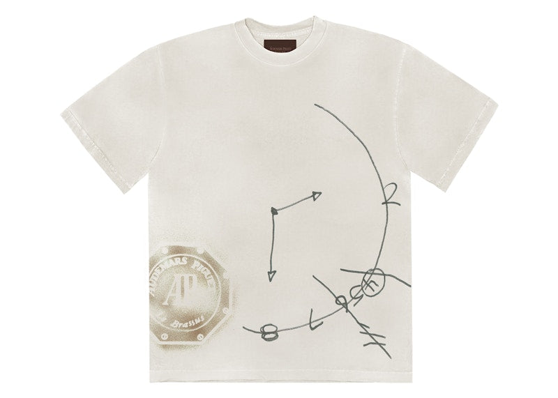 Travis Scott CJ x Audemars Piguet Time Zones Tee White