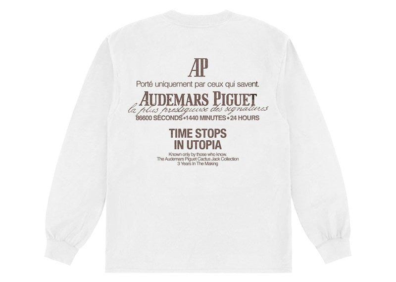 Travis Scott CJ x Audemars Piguet Utopia Tee White
