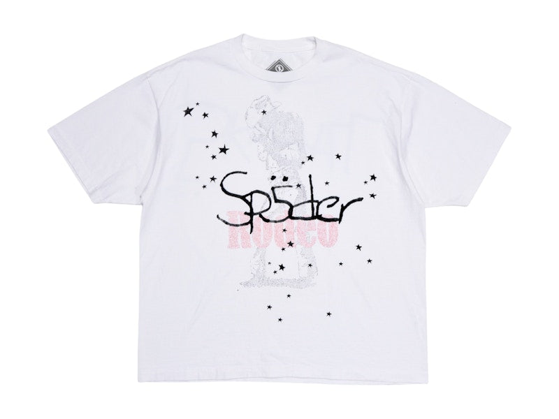 Travis Scott Cactus Jack x Sp5der Days Before Rodeo II Tee White