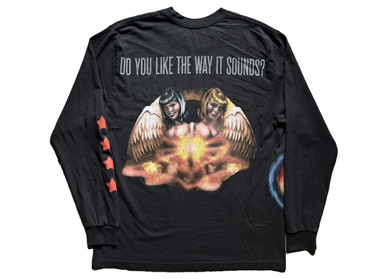 Travis Scott Utopia Circus Maximus 2023 Tour L/S Tee Black