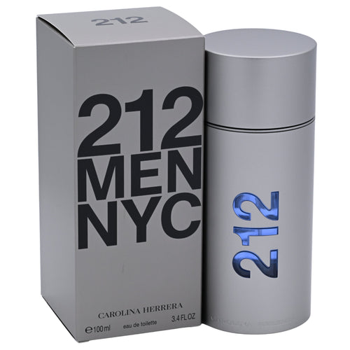 212 MEN NYC by Carolina Herrera cologne EDT 3.3 / 3.4 oz New in Box