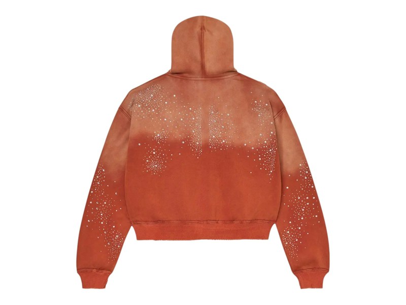 Vale Forever Classico Zip Up Hoodie Orange