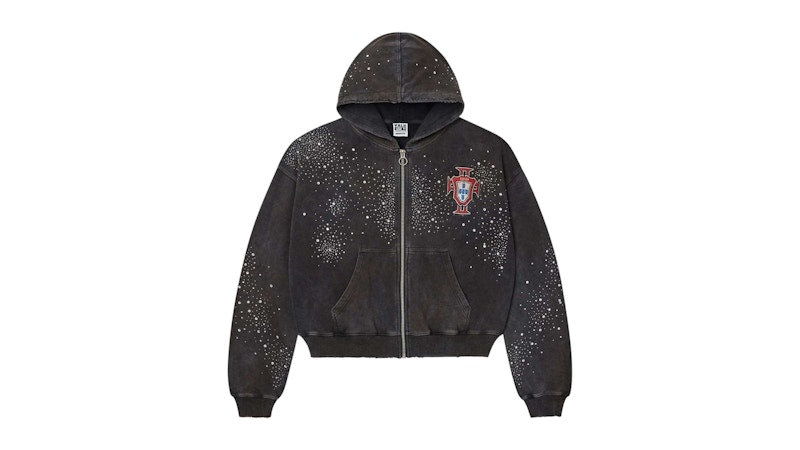 Vale Forever Pluto Cluster Zip Up Hoodie Black