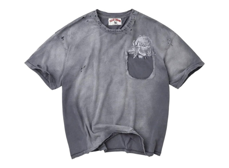 Vale Forever Skullie Tee Grey