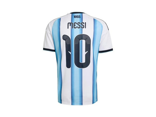 adidas Argentina 26 Home Authentic Messi Jersey White/Icey Blue/Light Blue