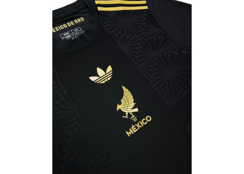 adidas Mexico Gold Jersey Black