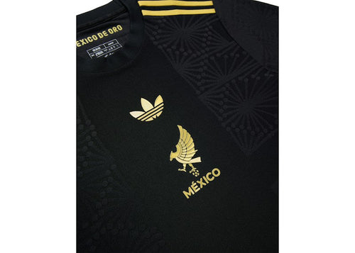 adidas Mexico Gold Jersey Black