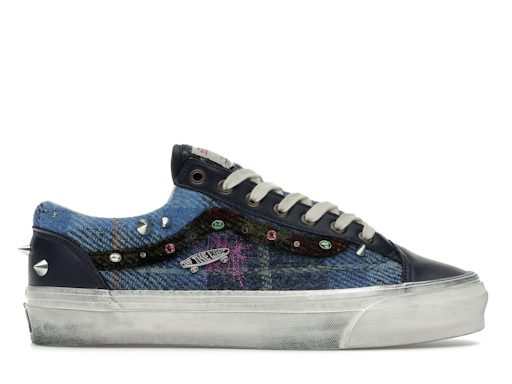 Vans Old Skool 36 Harris Tweed Blue Multi