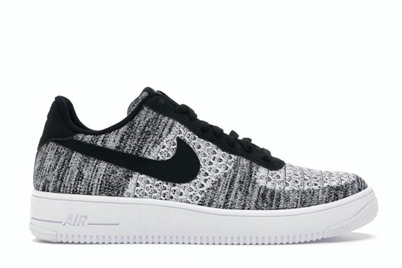 Nike Air Force 1 Flyknit 2 Black Pure Platinum