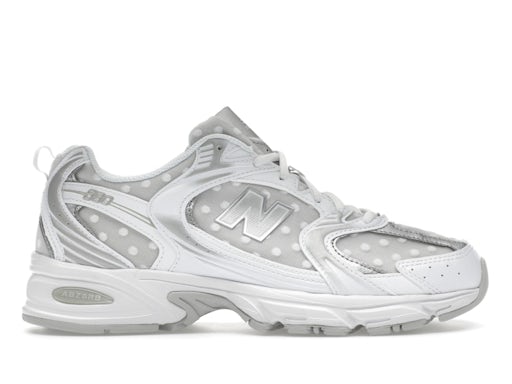 New Balance 530 Silver Metallic Polka Dots
